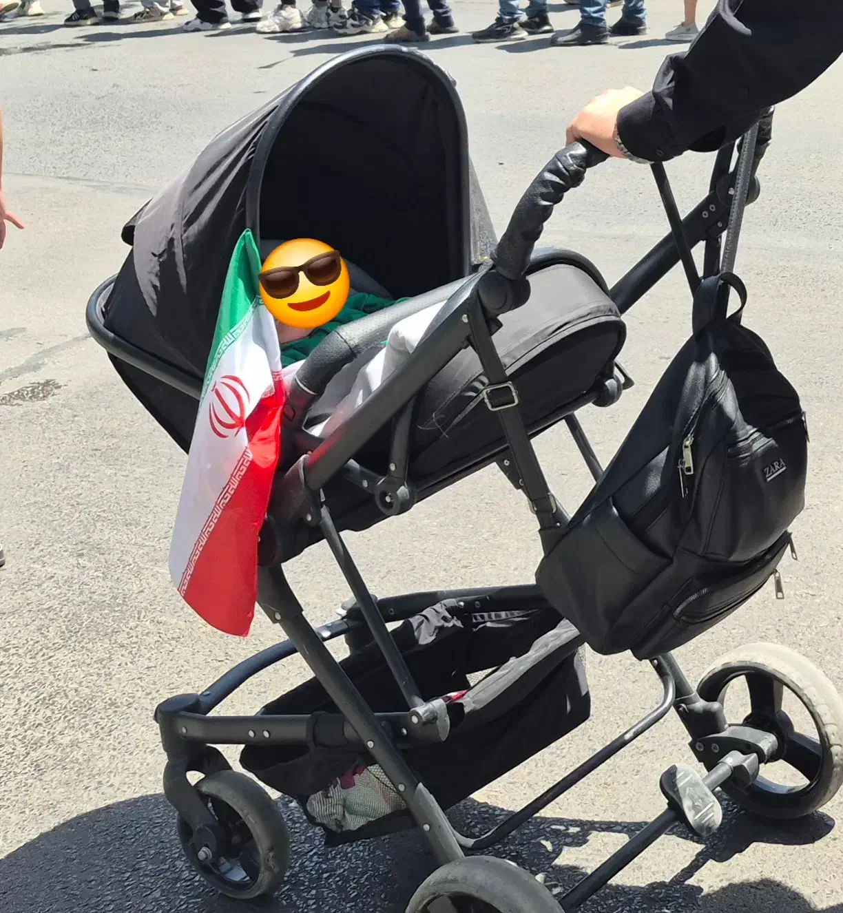 کالسکه مشکی روما دلیجان|کالسکه و لوازم جانبی|همدان, |دیوار