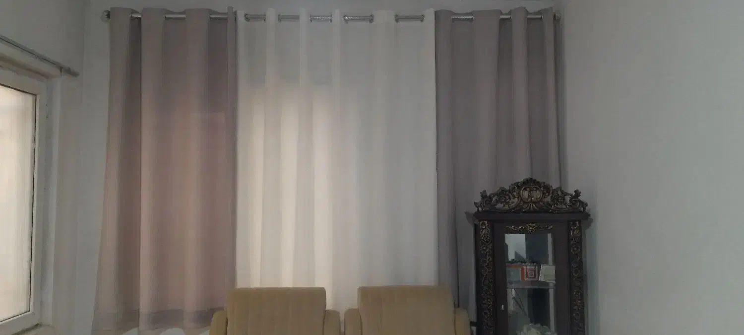 پرده سه پنل پانچ|پرده، رانر، رومیزی|چهارباغ, |دیوار