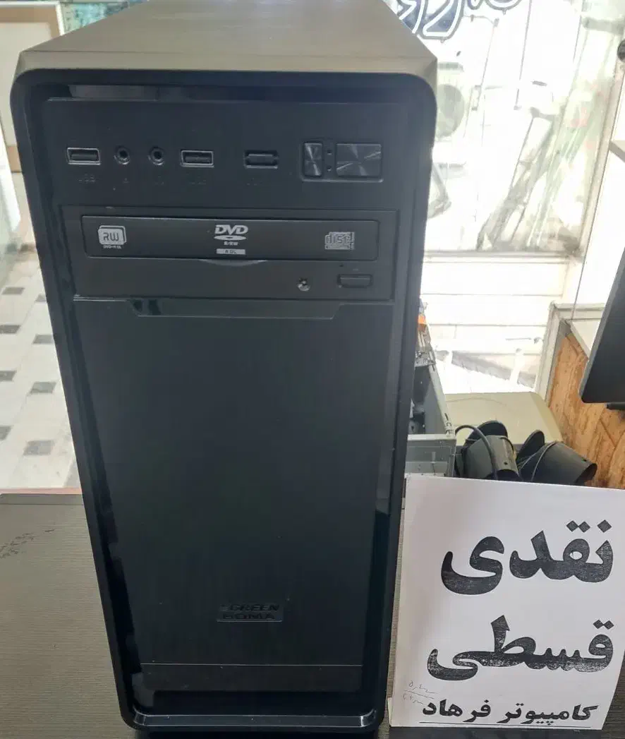 کیس گیمینگ rx580|رایانه رومیزی|هشتگرد, هشتگرد قدیم|دیوار