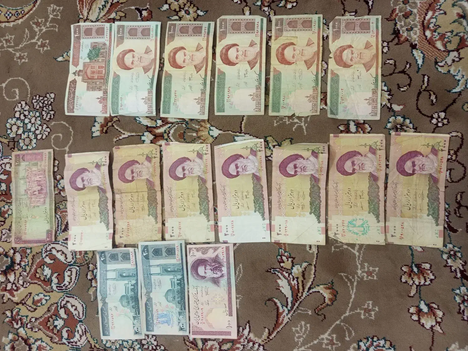 اسکناس قدیمی کلیکسیون|کلکسیون سکه، تمبر، اسکناس|مشهد, کوی سیدی|دیوار