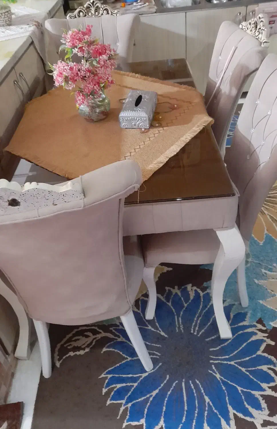 مبل ومیزنهارخوری|میز و صندلی غذاخوری|کاشمر, |دیوار