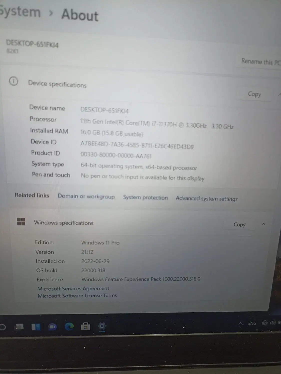 Lenovo gaming 3 core i7 11|رایانه همراه|تبریز, |دیوار