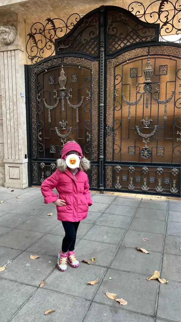 کاپشن دخترانه|کفش و لباس بچه|تهران, دبستان|دیوار