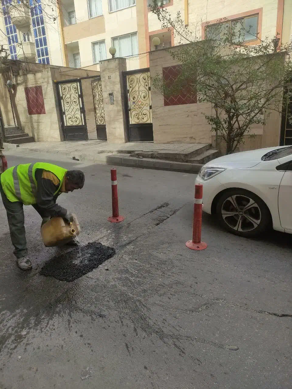 آسفالت سرد کیسه ای|مصالح و تجهیزات ساختمان|مشهد, چهارچشمه|دیوار