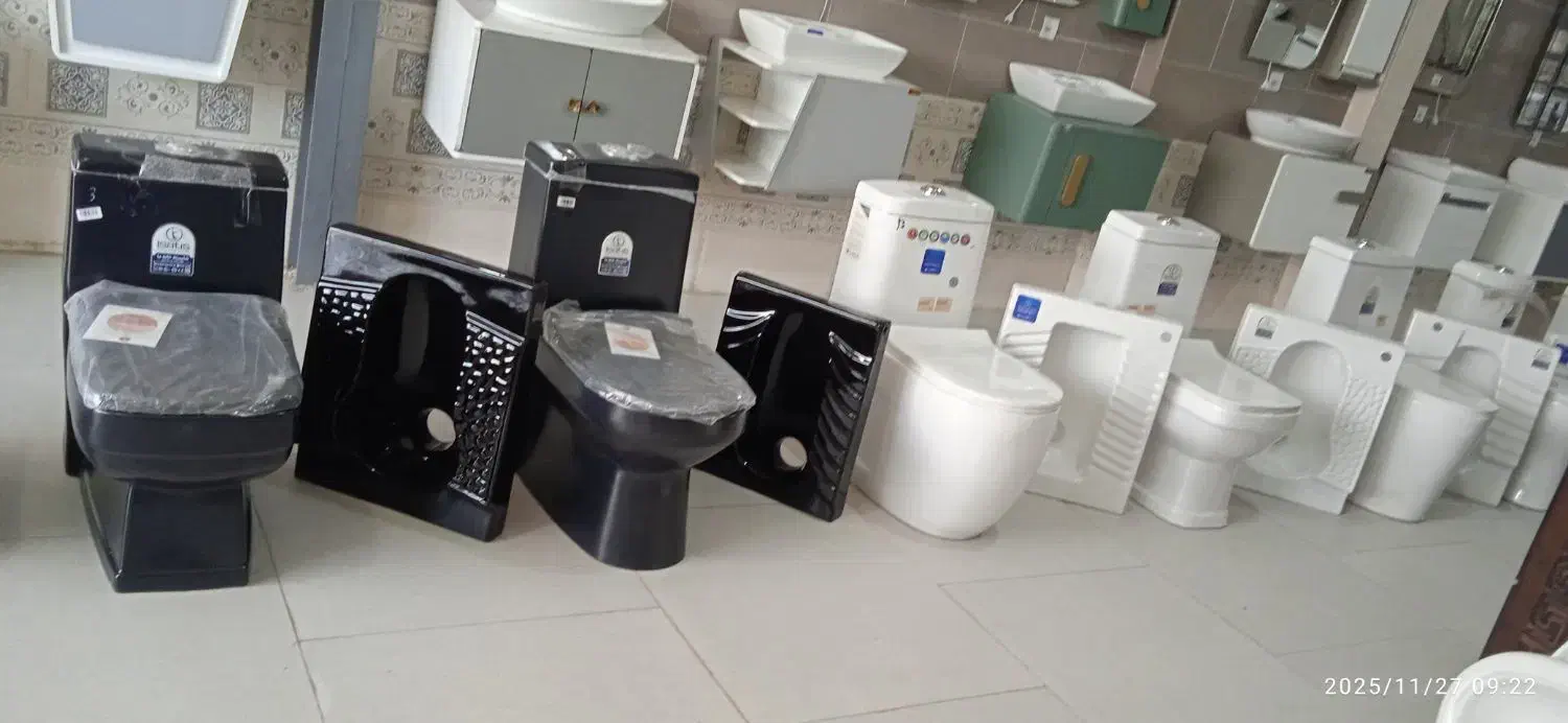 انواع توالت فرنگی ایساتیس|لوازم سرویس بهداشتی|بروجرد, |دیوار