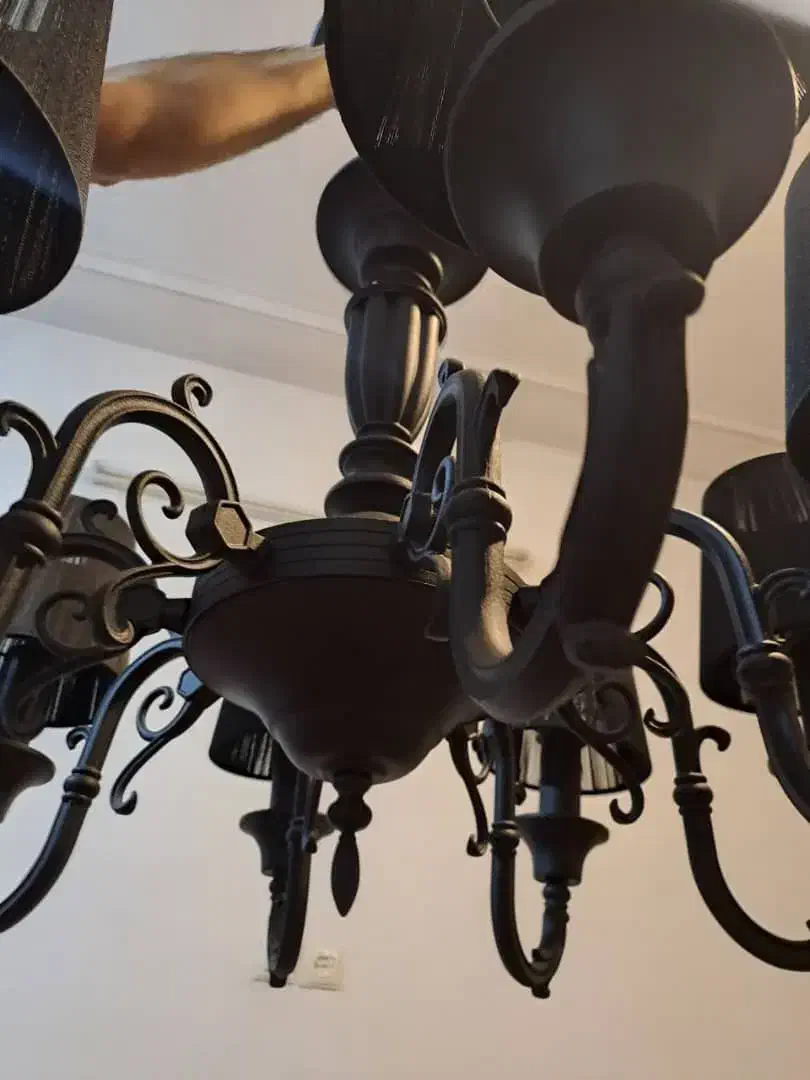 فروش فوری 4 عدد لوستر 8 شاخه|لوستر و چراغ آویز|قزوین, |دیوار