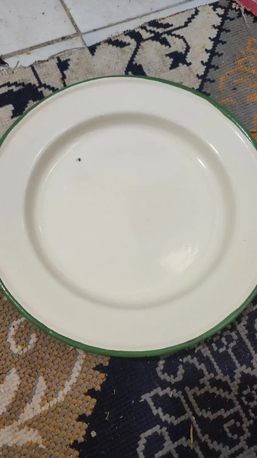 بشقاب لعابی|کلکسیون اشیاء عتیقه|بیرجند, |دیوار