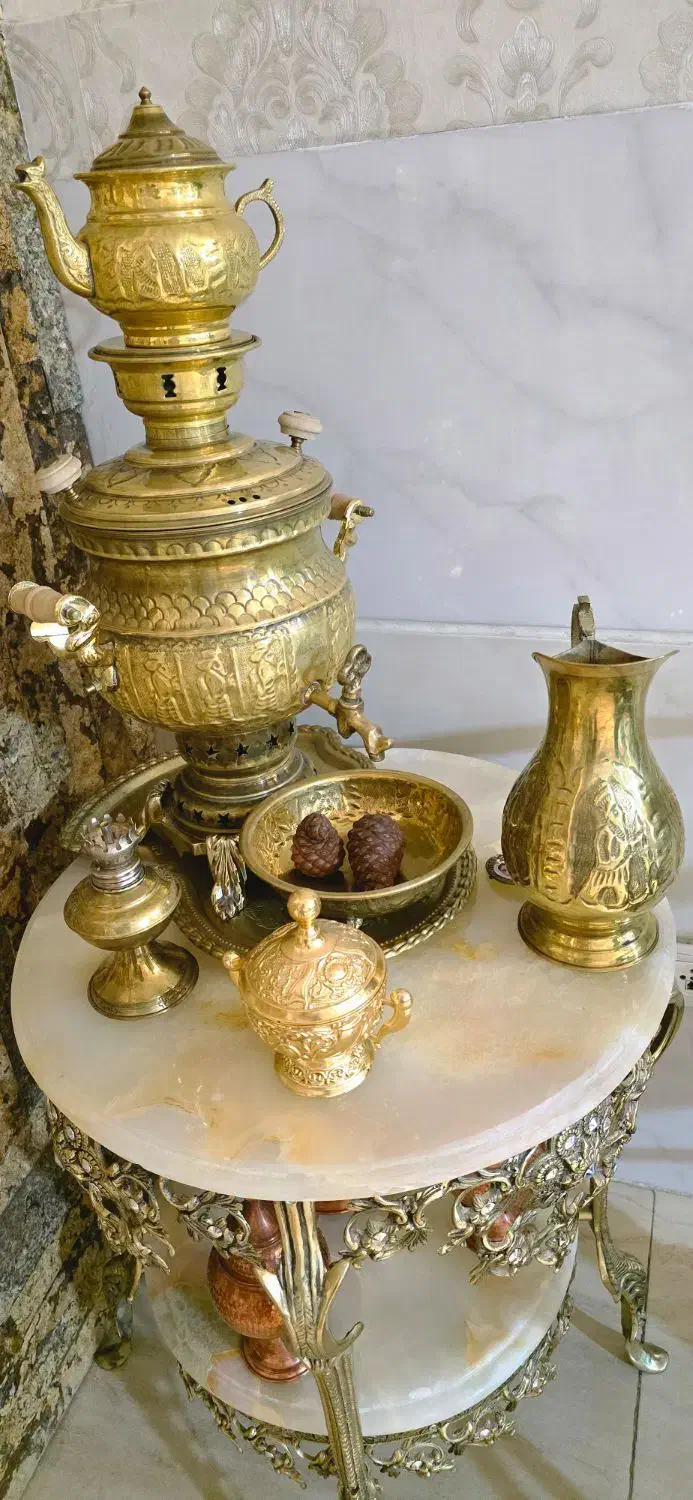 سماور برنز|سماور، چای‌ساز، قهوه‌ساز|تهران, آذری|دیوار