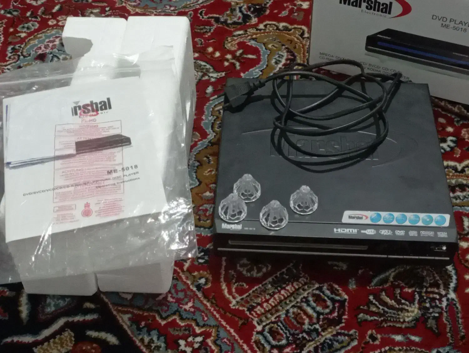 دی وی دی سیدی پلیر مارشال|پخش‌کننده DVD و ویدیو|کهریزک, |دیوار