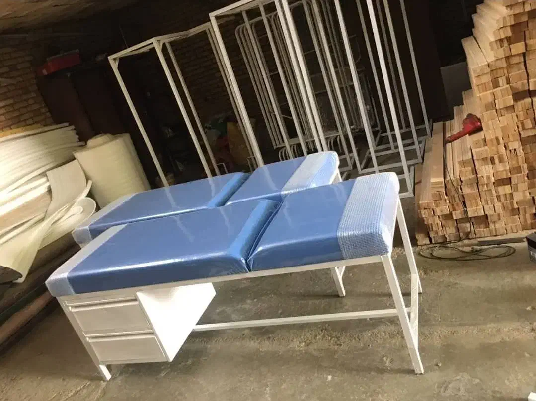 تخت معاینه اپیلاسیون کمددار کشودار ترالی|آرایشی، بهداشتی، درمانی|کهریزک, |دیوار