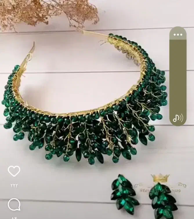 تاج عروس وتاج تولد|صنایع دستی و سایر لوازم تزئینی|یزد, |دیوار