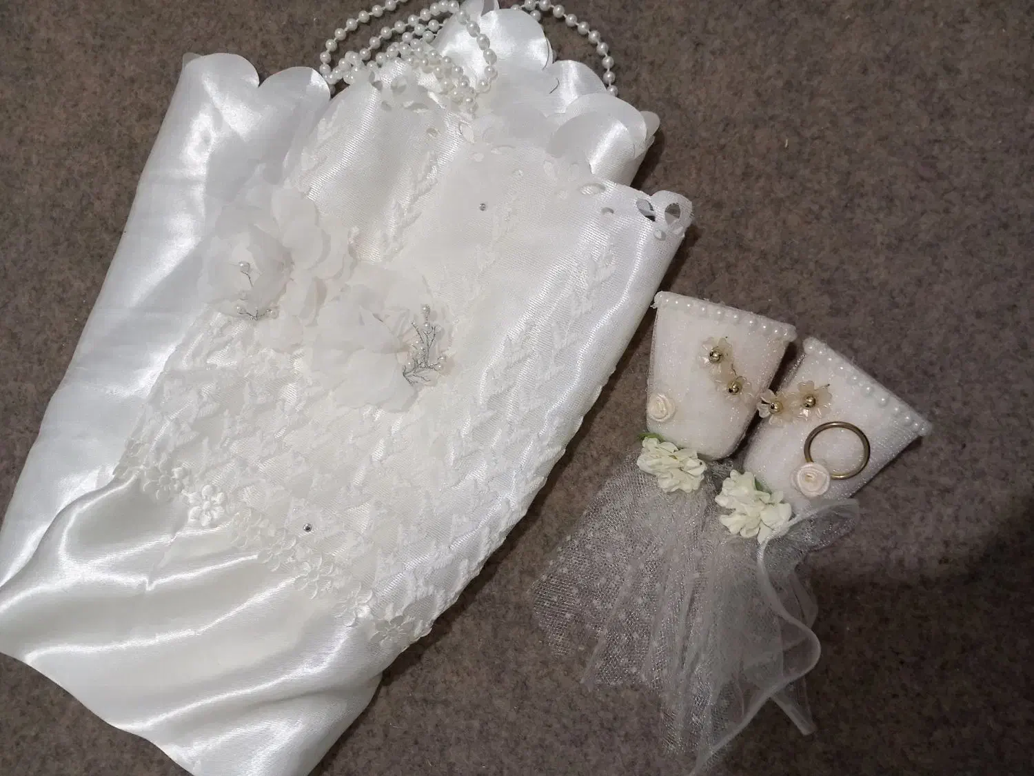 کله قند و تور سر عروس داماد|صنایع دستی و سایر لوازم تزئینی|تربت‌حیدریه, مسجد جامع|دیوار