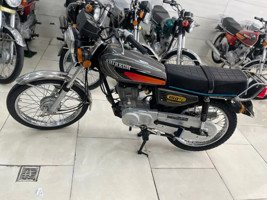 شیرکوه 150 CDI تمیز ۵ دنده بدون استارت|موتورسیکلت|یزد, |دیوار