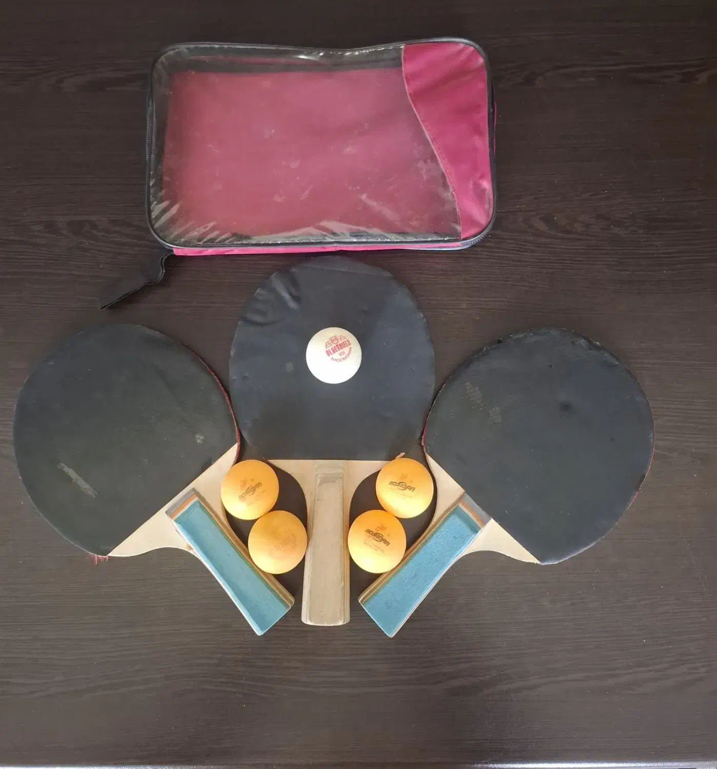 سه عدد راکت وپنج عدد توپ|ورزشهای توپی|تهران, پونک|دیوار