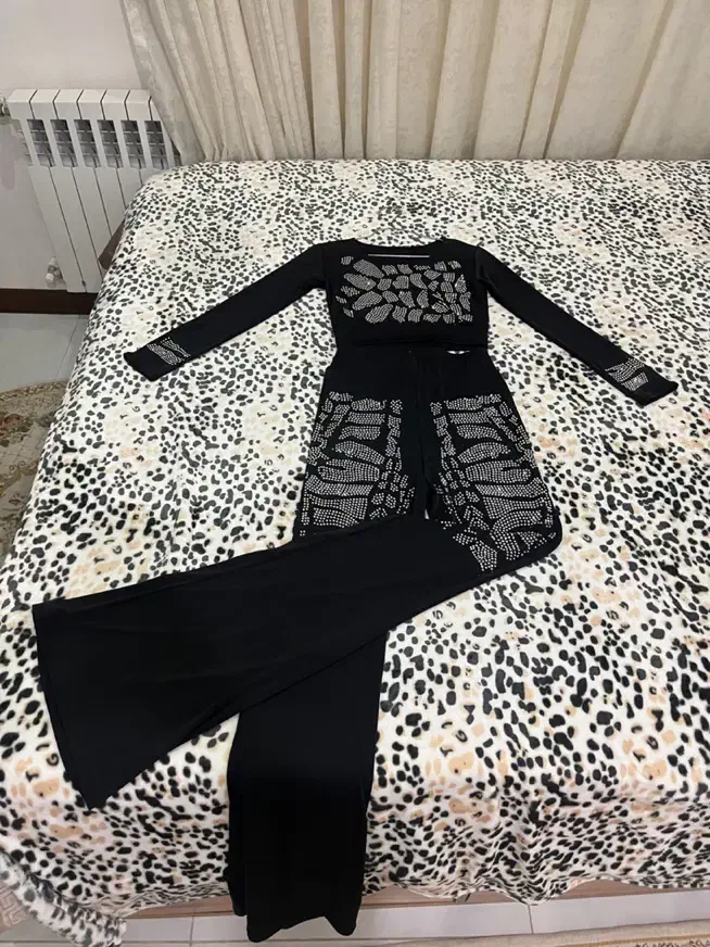 بلوز و شلوار مجلسی نو هنوز مارکش روشه|لباس|باقرشهر, |دیوار