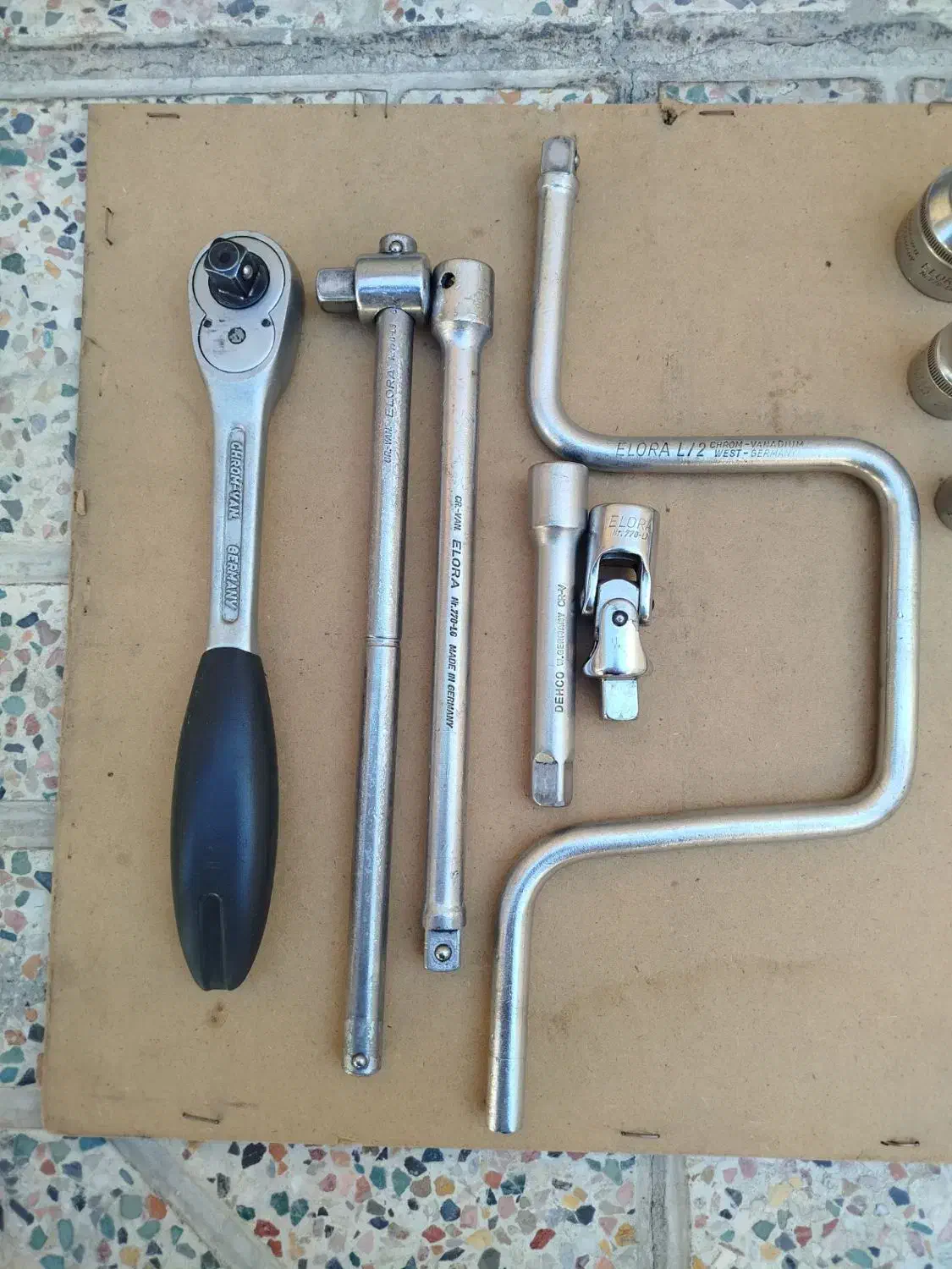 سلام ست آچار بوکس الورا اصلی آلمانی و تعدادی ابزار|ابزارآلات|تهران, امام زاده حسن|دیوار