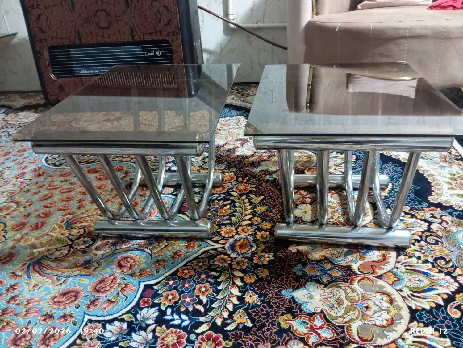 میز مبل شیشه‌ای|مبلمان خانگی و میز عسلی|مشهد, محمدآباد|دیوار