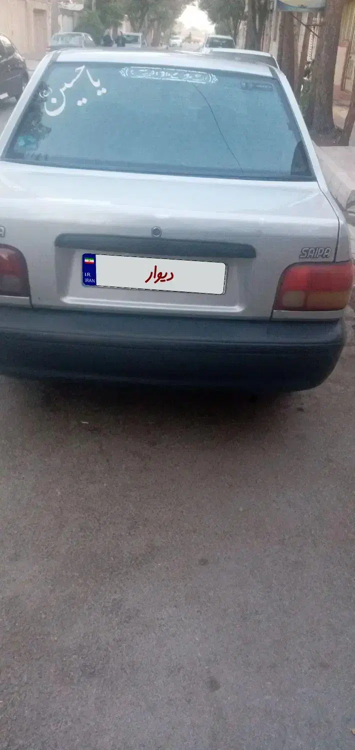 پراید دوگانه فابریک مدل ۹۰ بی رنگ|خودرو سواری و وانت|نجفآباد, طالقانی|دیوار