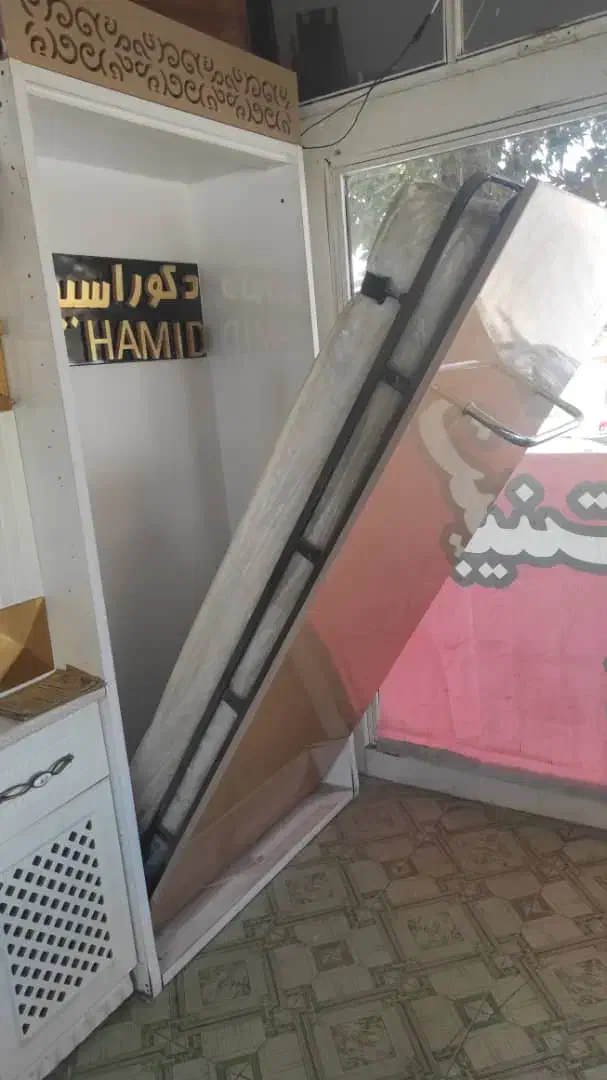 کابینت و تخت تاشو|جاکفشی، کمد، دراور|نظرآباد, نظرآباد|دیوار