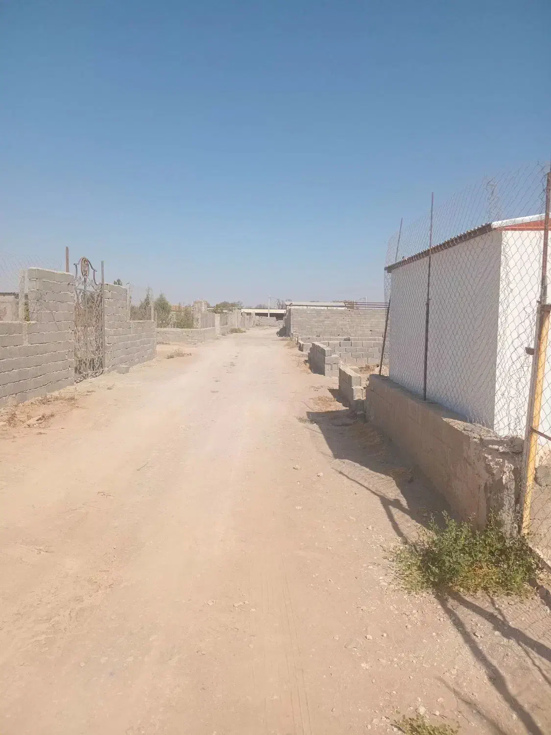 ۳۱۳ متر باغچه با کانکس استخر|فروش زمین و ملک کلنگی|تنکمان, |دیوار
