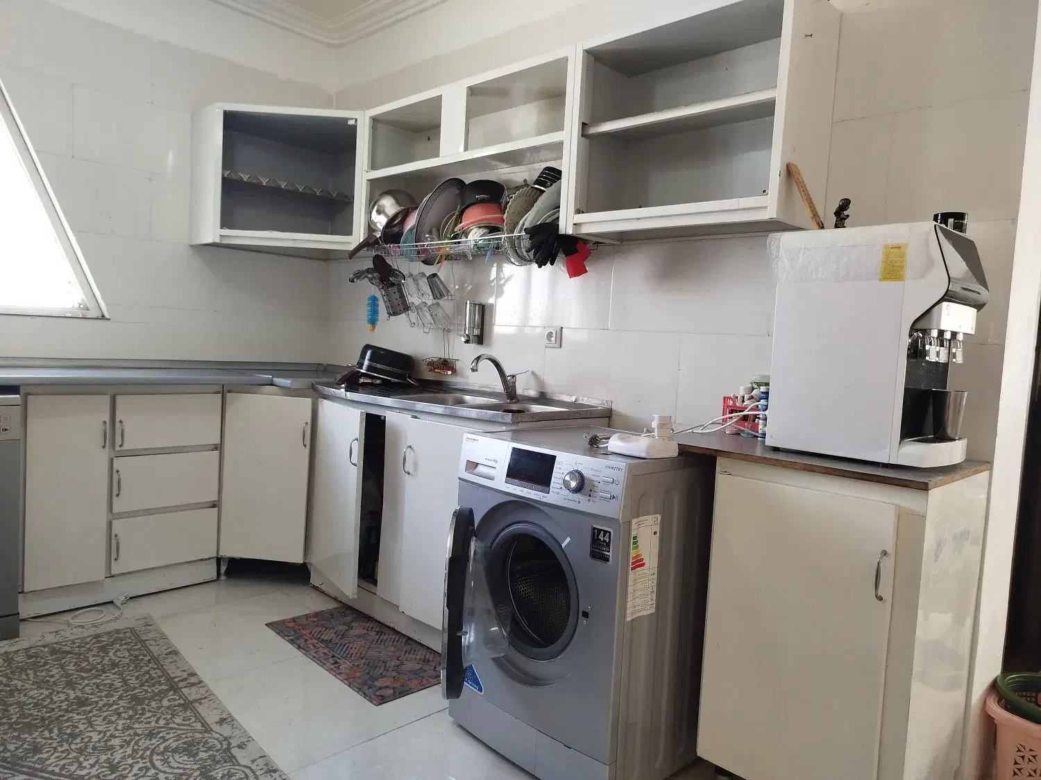 کابینت آشپزخانه فلزی|جاکفشی، کمد، دراور|بم, |دیوار