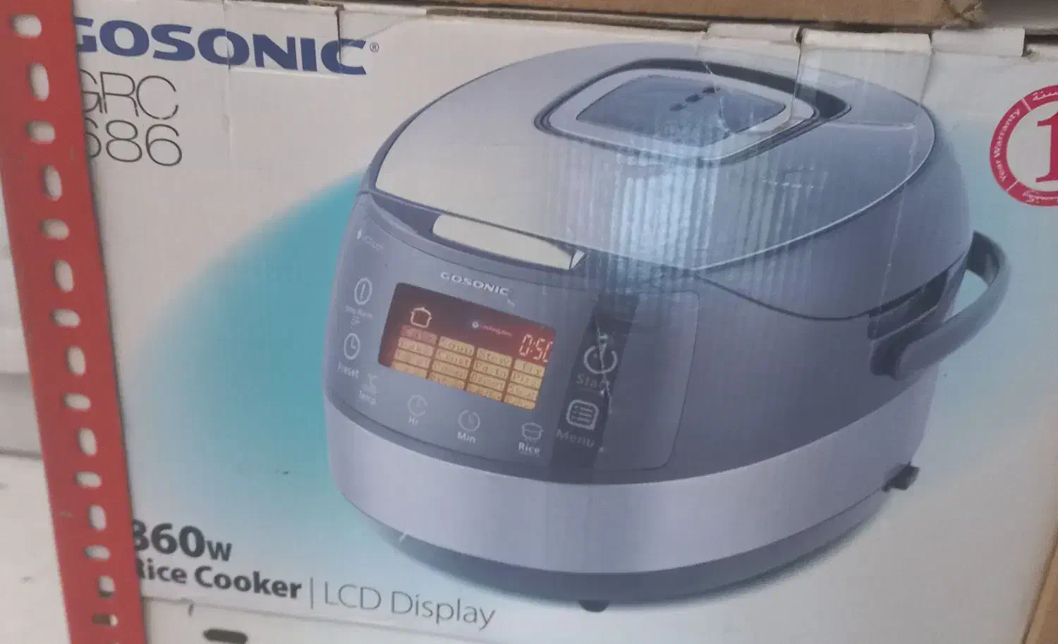 سرخ کن ۱۶ کاره گاسونیک نواستفاده نشده داخل کارتن|اجاق گاز و لوازم برقی پختوپز|شهریار, رزکان|دیوار