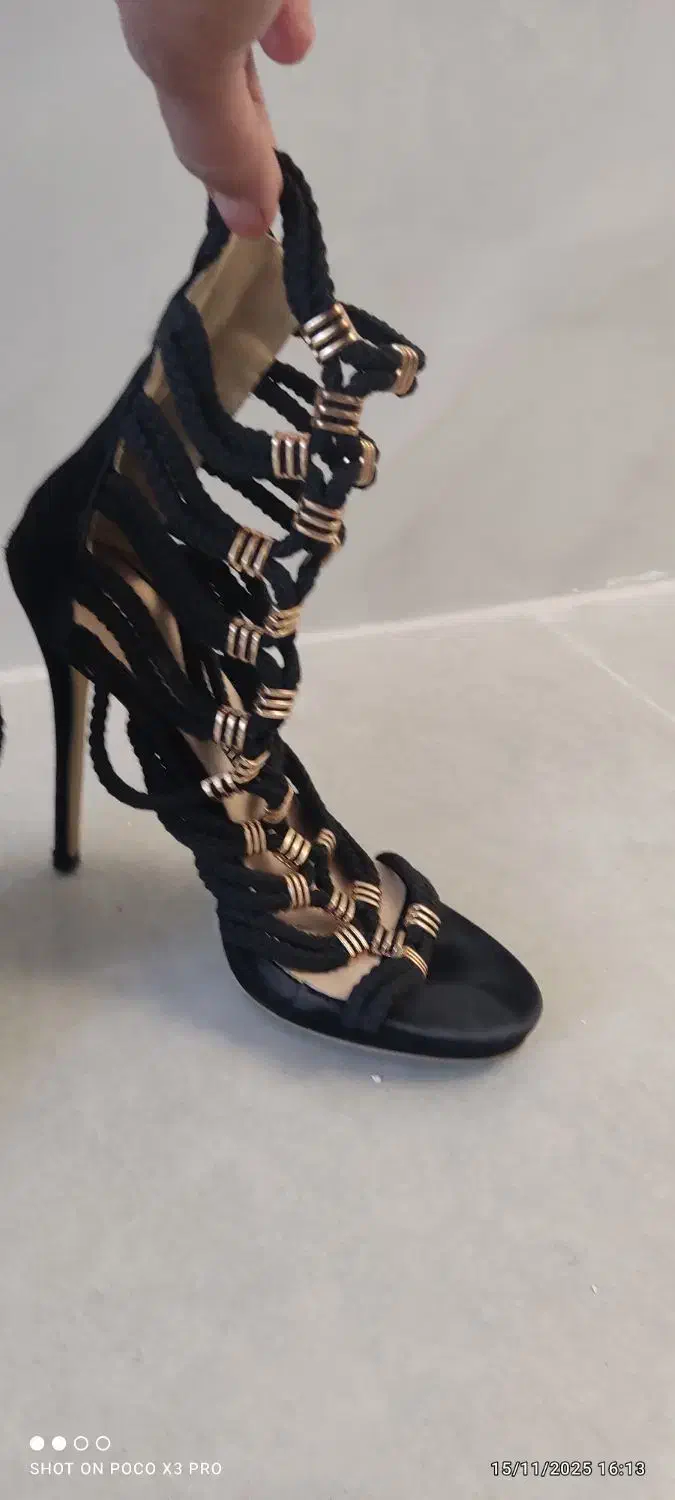 کفش مجلسی پاشنه بلند|کیف، کفش، کمربند|فسا, |دیوار