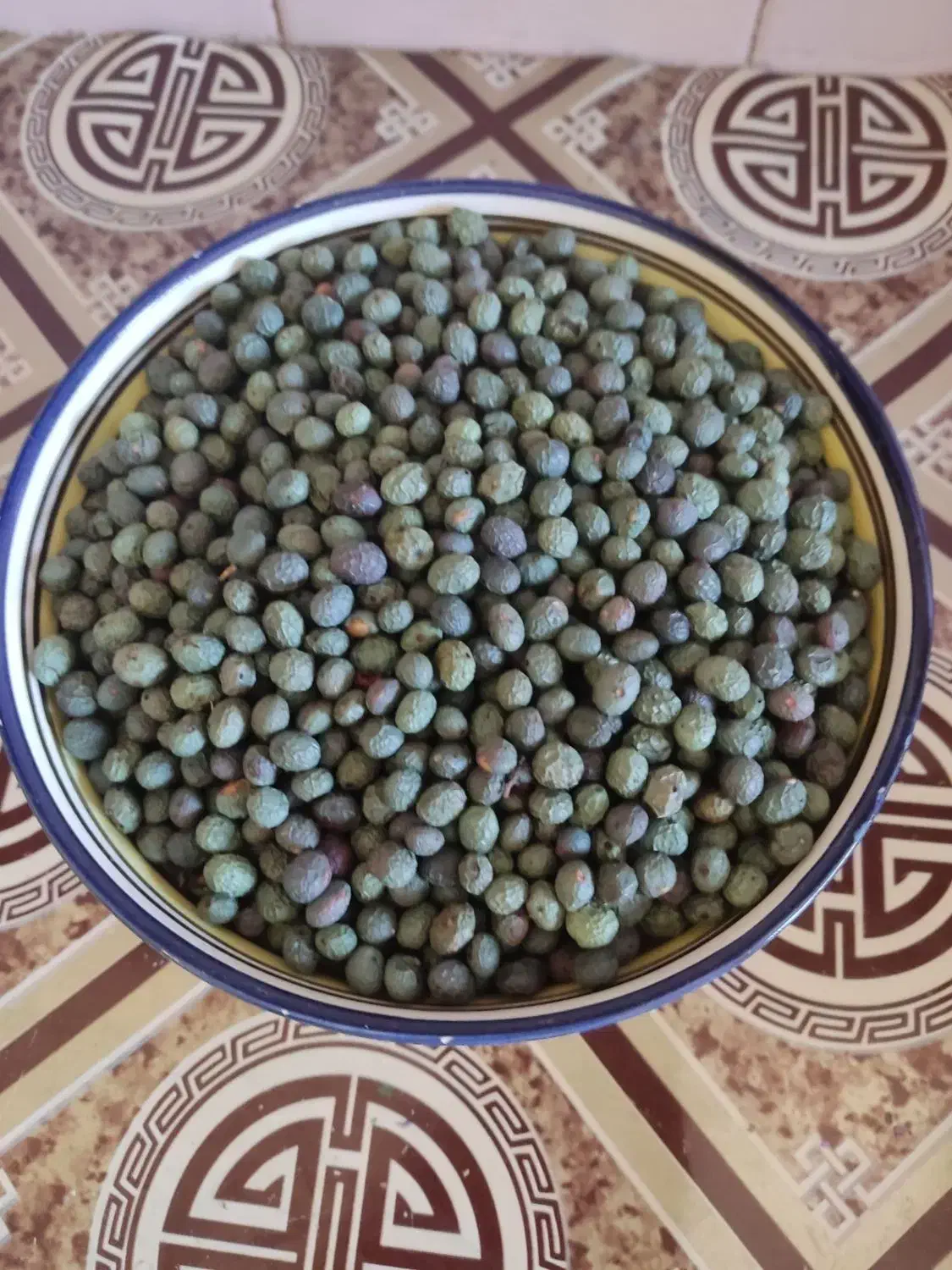 مقداری بنه سبز یکدست و درشت|خوردنی و آشامیدنی|شیراز, محراب|دیوار