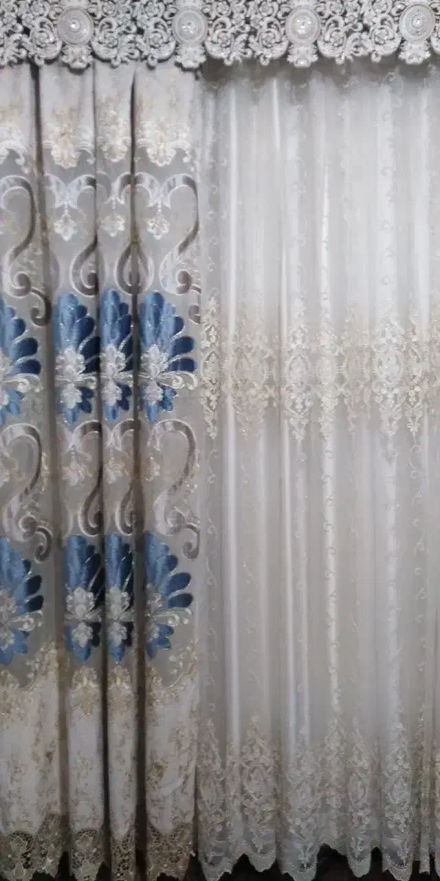 پرده پذیرایی یا آشپزخانه|پرده، رانر، رومیزی|پاکدشت, پاکدشت (مامازند)|دیوار