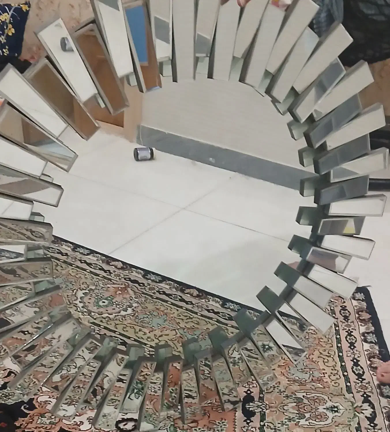 آینه خورشیدی|آینه|گرگان, |دیوار