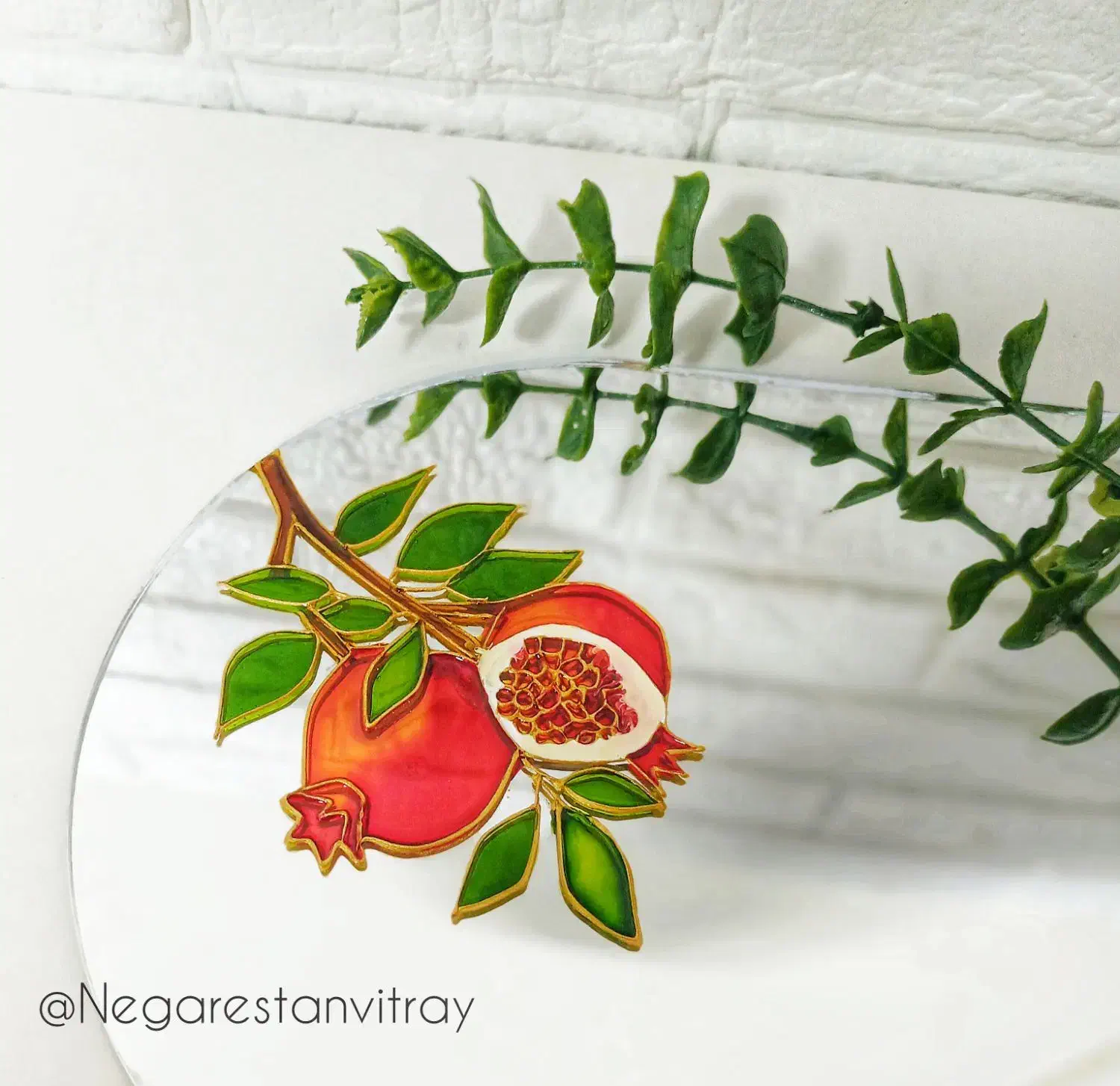 آینه رومیزی دکوری یلدایی|آینه|تهران, اتابک|دیوار