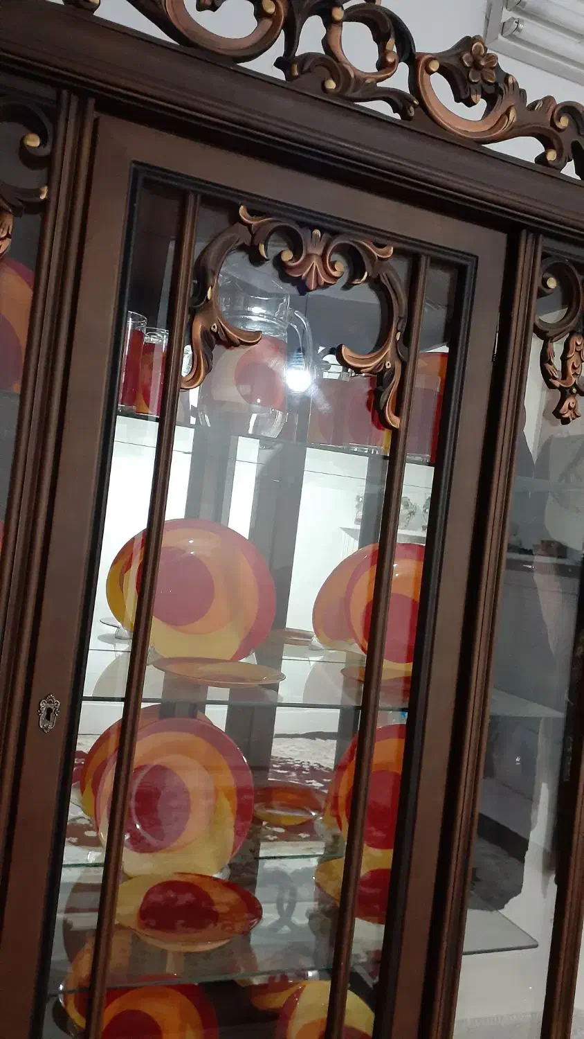 گنجه|بوفه، ویترین، کنسول|مشهد, فدک|دیوار