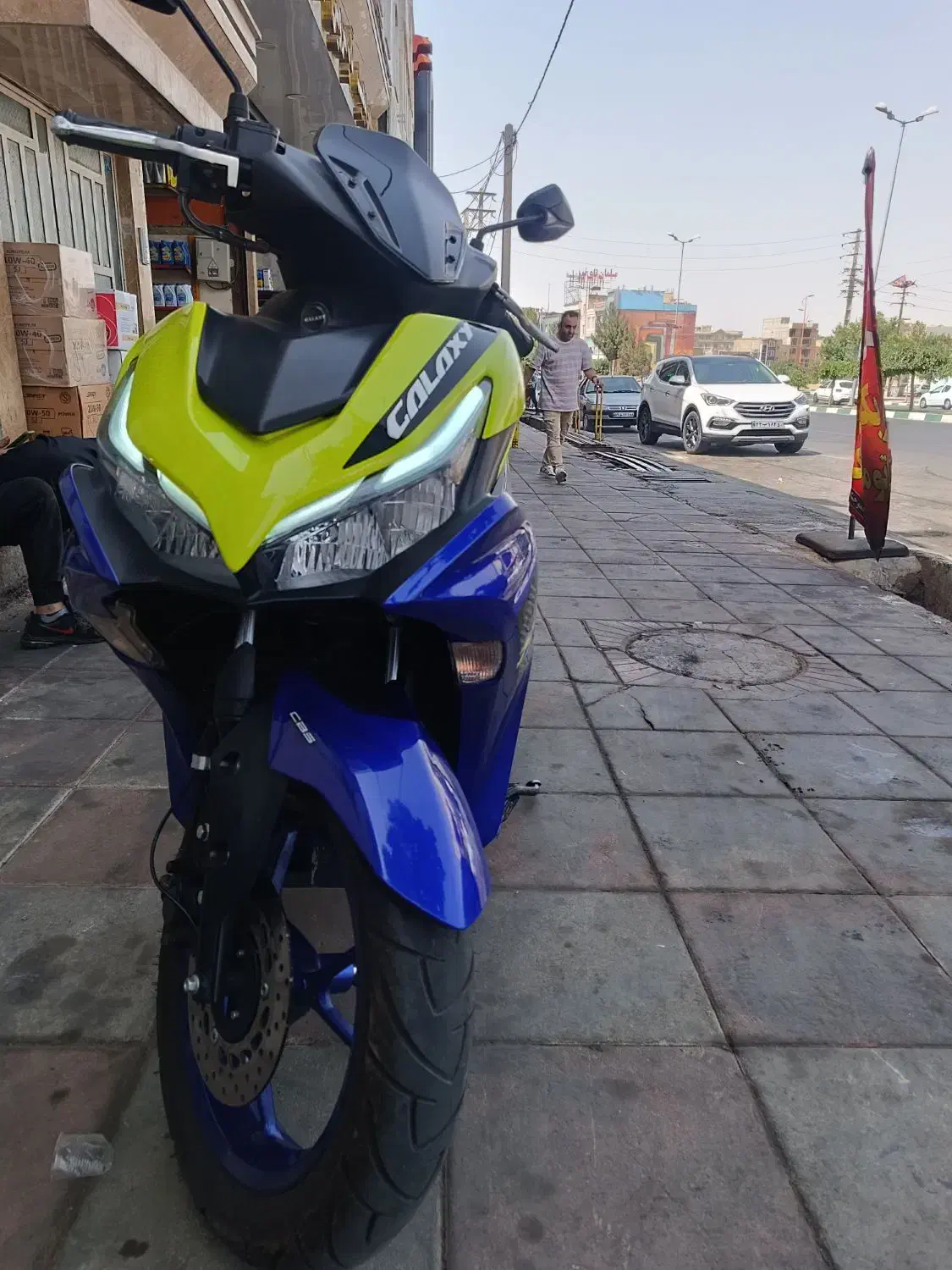 گلکسی r155|موتورسیکلت|هشتگرد, شهرک ولیعصر (مصلی)|دیوار