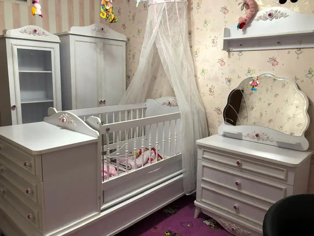 تختخواب کودک ،و نو جوان تا ۱۵ سالگی قابل استفادست|تخت و سرویس خواب|شیراز, هفت تنان|دیوار