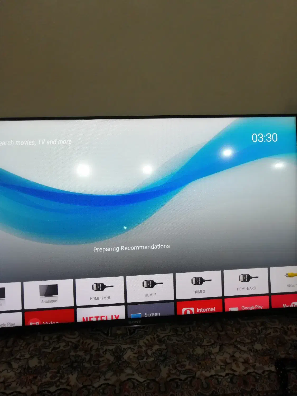 ال ای دی SONY اینچ50 W800|تلویزیون و پروژکتور|اهواز, کیانشهر|دیوار