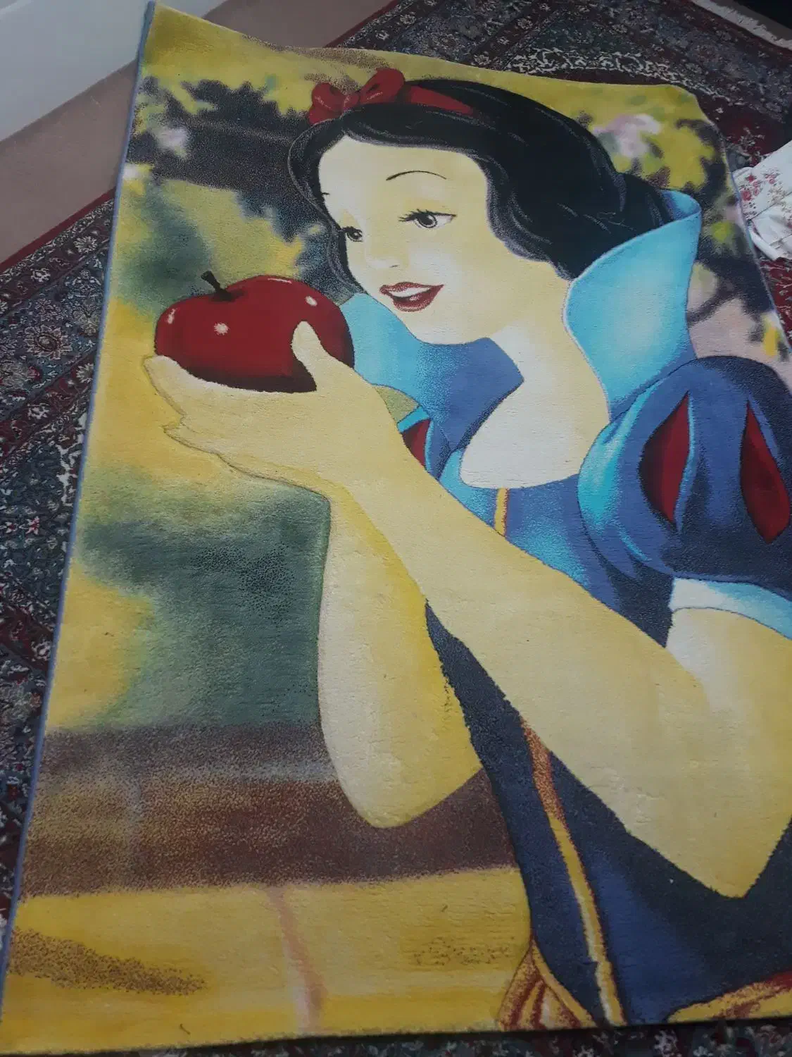 فرش|فرش|قم, امامزاده ابراهیم|دیوار