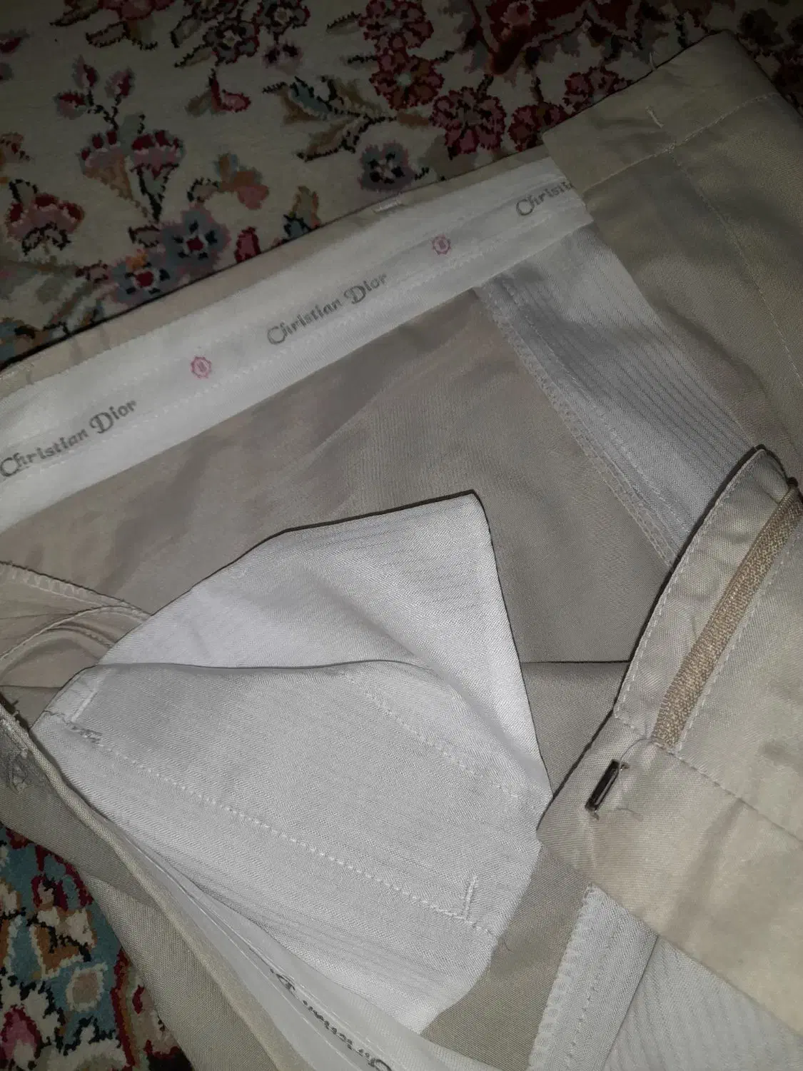 شلوار کتان کریستین دیور اصل|لباس|تهران, هفت چنار|دیوار