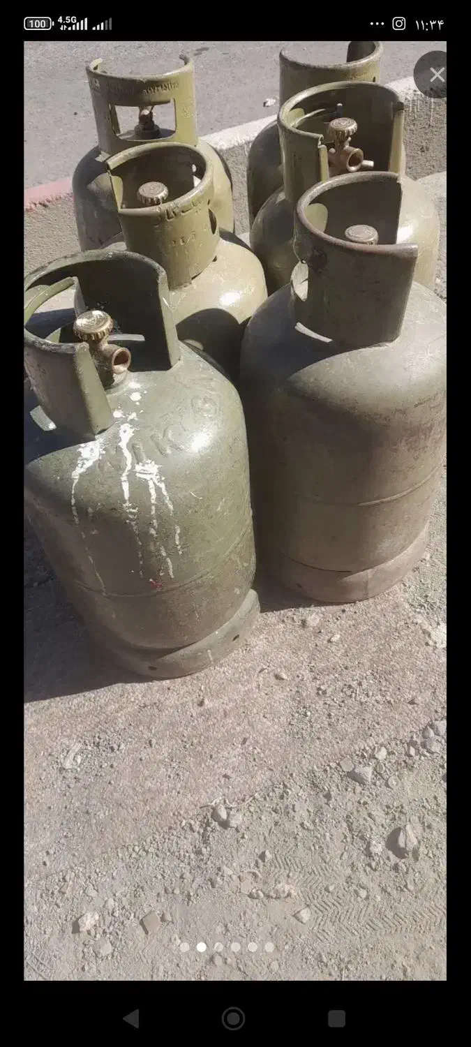 کپسول 11کیلویی|اجاق گاز و لوازم برقی پختوپز|سنندج, |دیوار