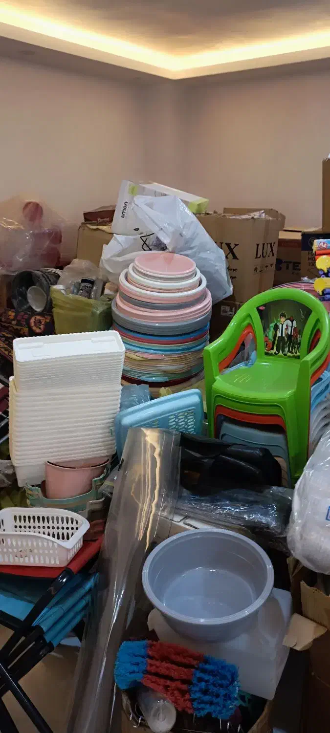 فروش وسایل پلاستیکی خانه و خرده ریز اشپزخانه|عمدهفروشی|پاوه, |دیوار