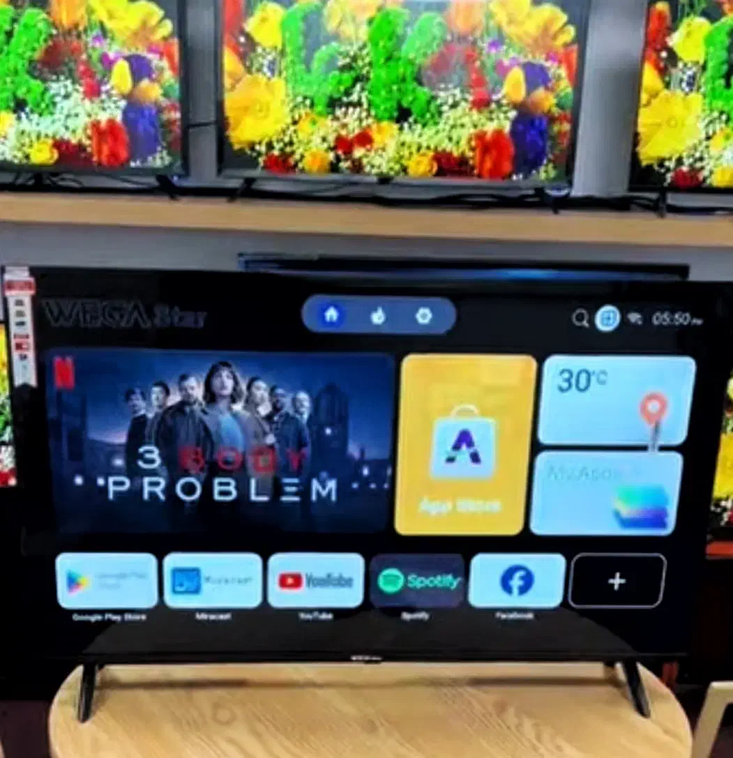 تلویزیون ۴۳ اینچ اسمارت وجستار جدید ۲۰۲۵ اصل آکبند|تلویزیون و پروژکتور|چابهار, |دیوار
