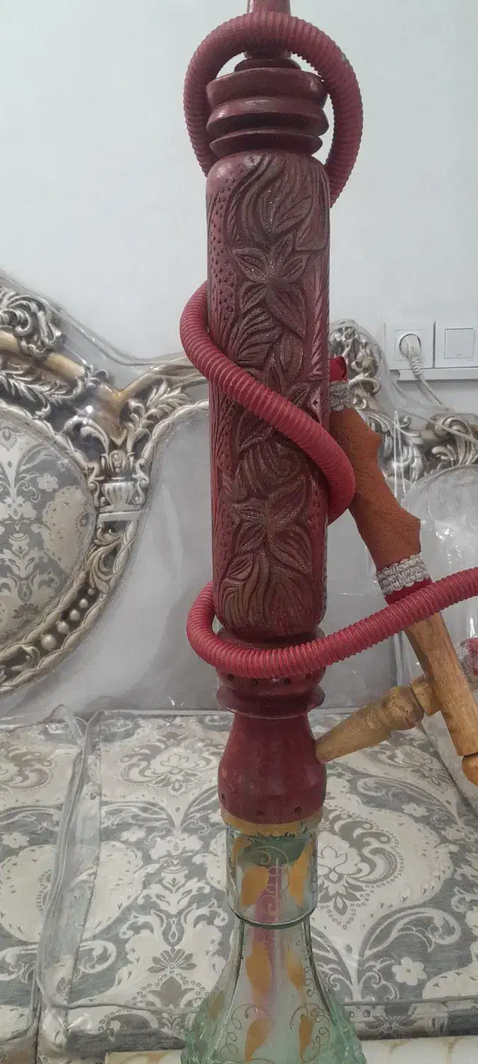 قلیان چوبی|کلکسیون و سرگرمی|بهارستان, |دیوار