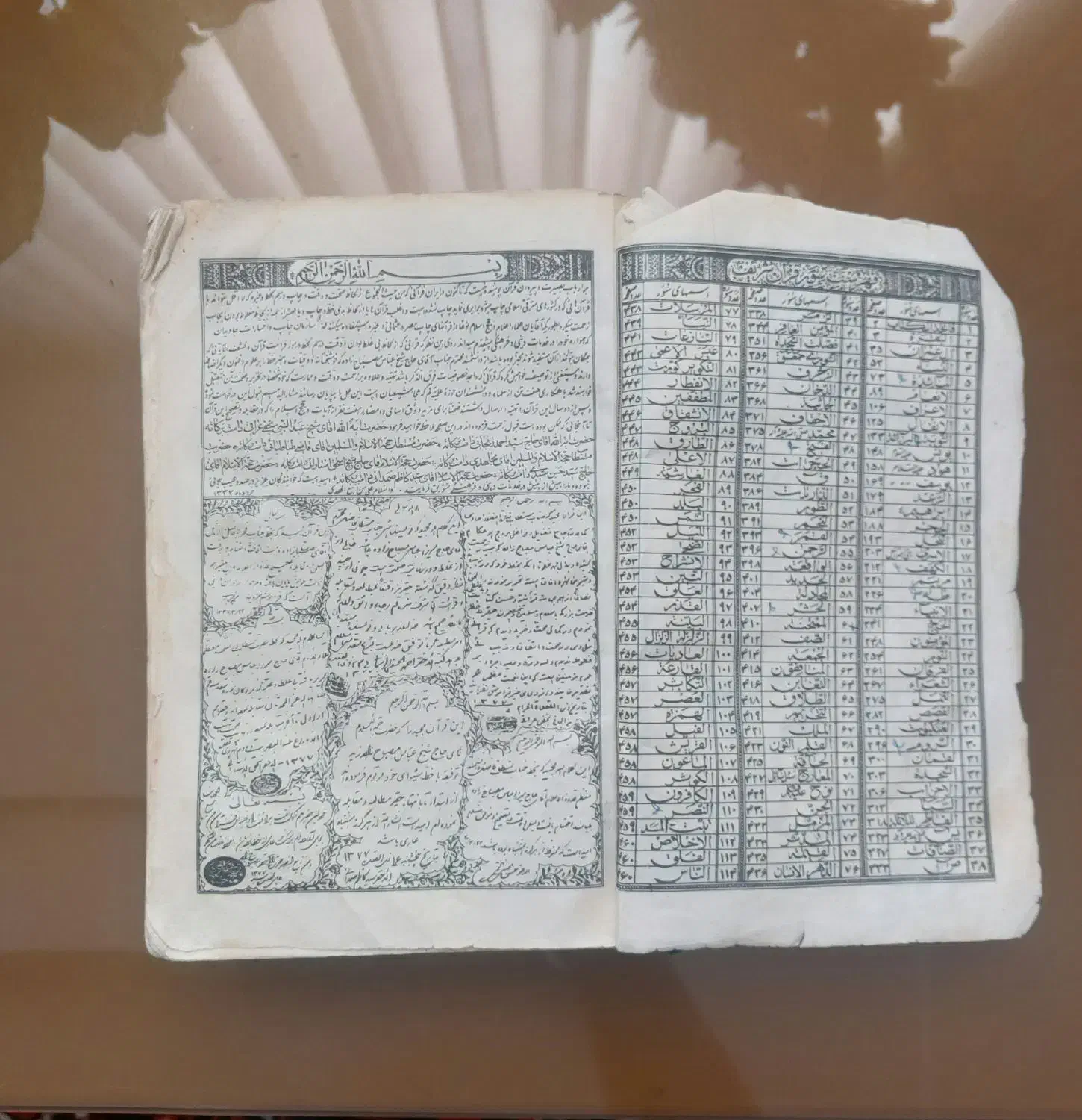 قرآن قدیمی. چاپ۱۳۳۷|کلکسیون اشیاء عتیقه|اندیشه, شهرک کوثر|دیوار