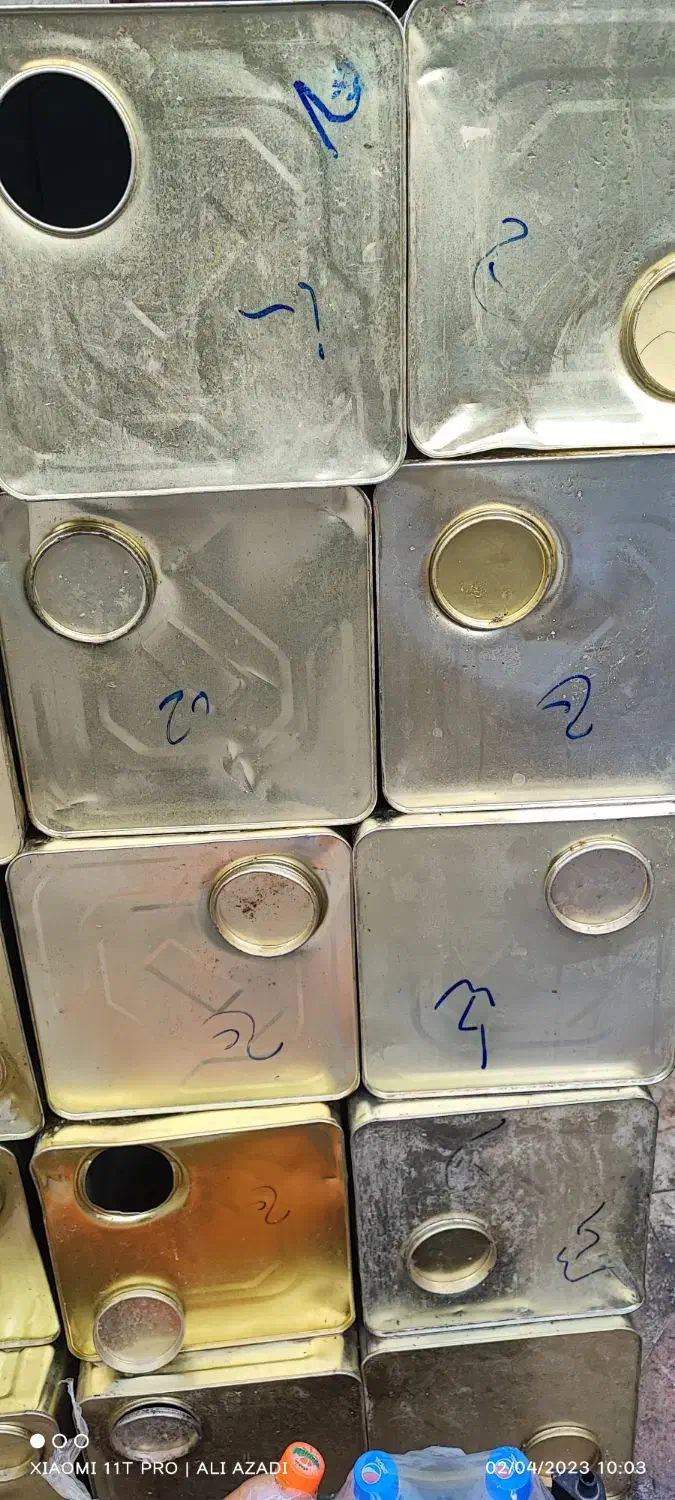 حلب عسل سالم نو بدون کوچکترین سوراخ و زنگ زدگی|ظروف نگهدارنده، پلاستیکی، یک‌بارمصرف|شیراز, تندگویان|دیوار