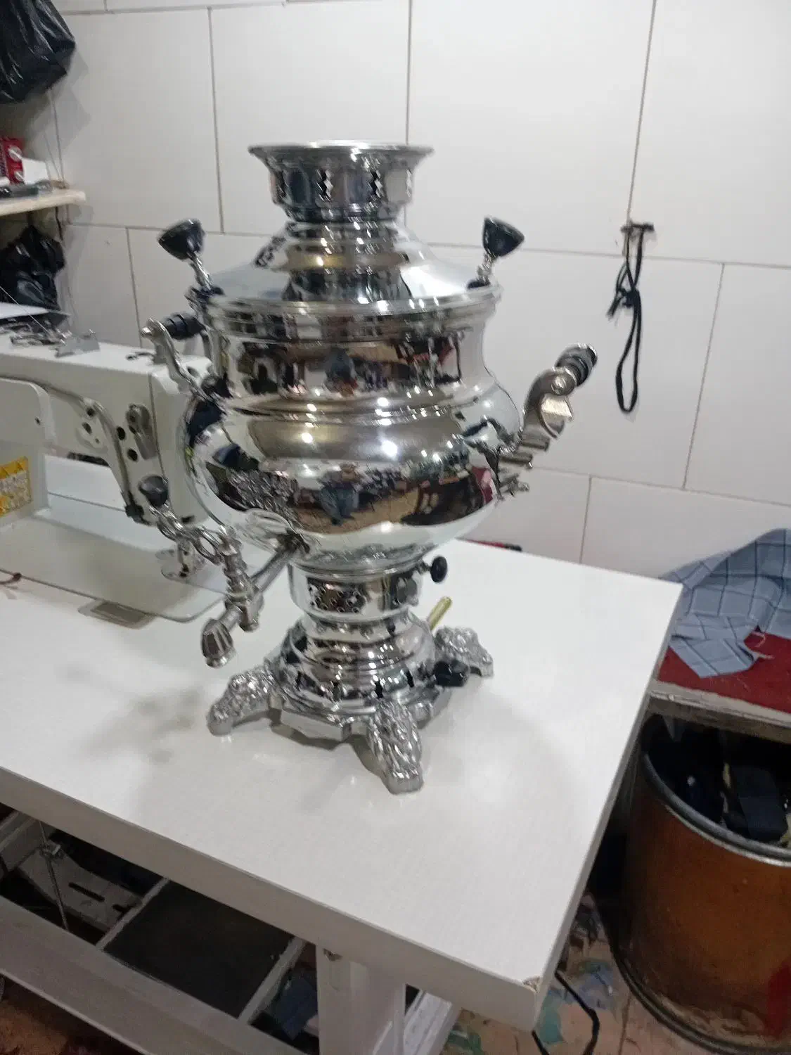 سماور|سماور، چای‌ساز، قهوه‌ساز|سقز, |دیوار