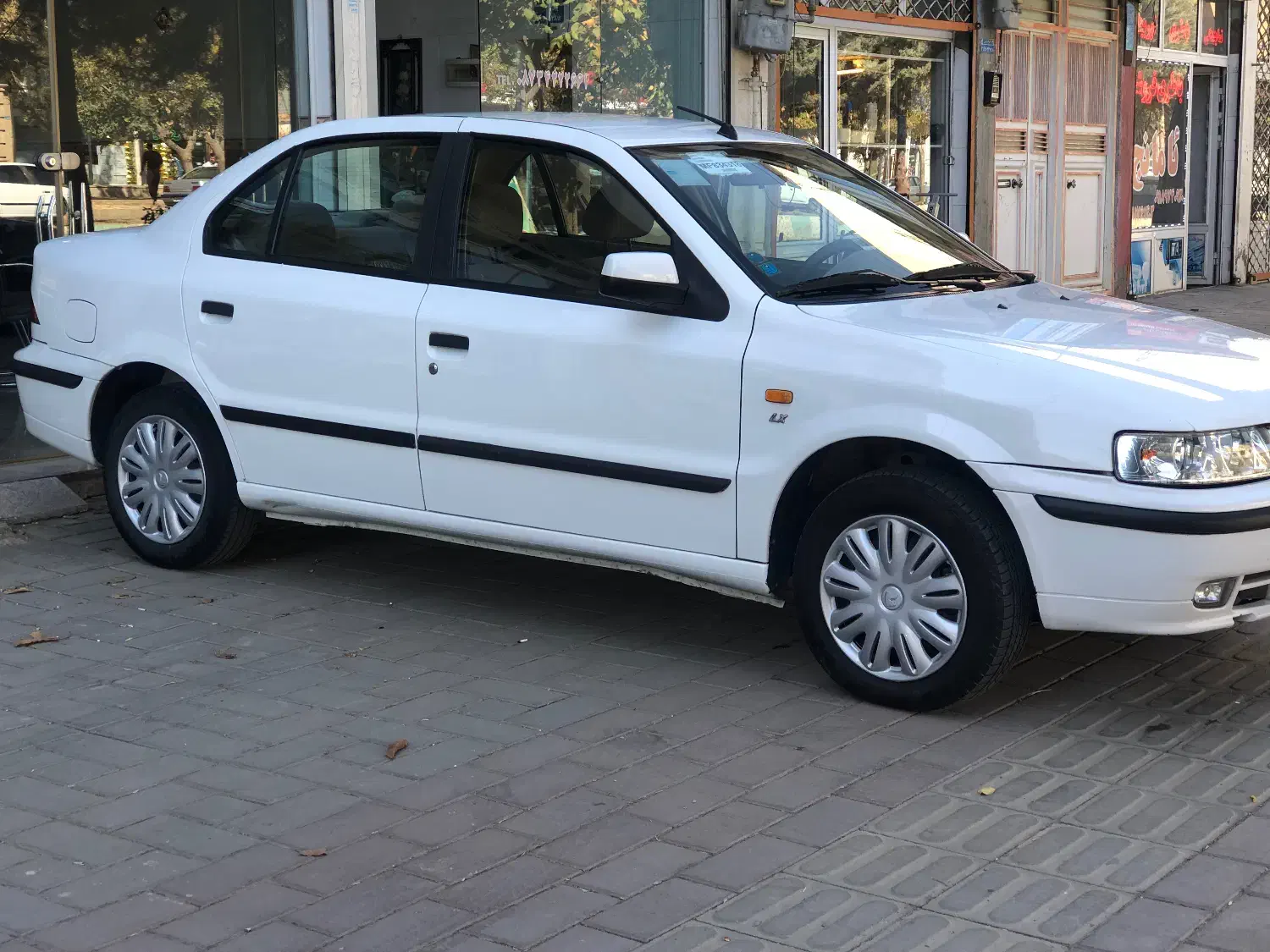 سمند LX مدل 1400 سفید|خودرو سواری و وانت|بانه, |دیوار