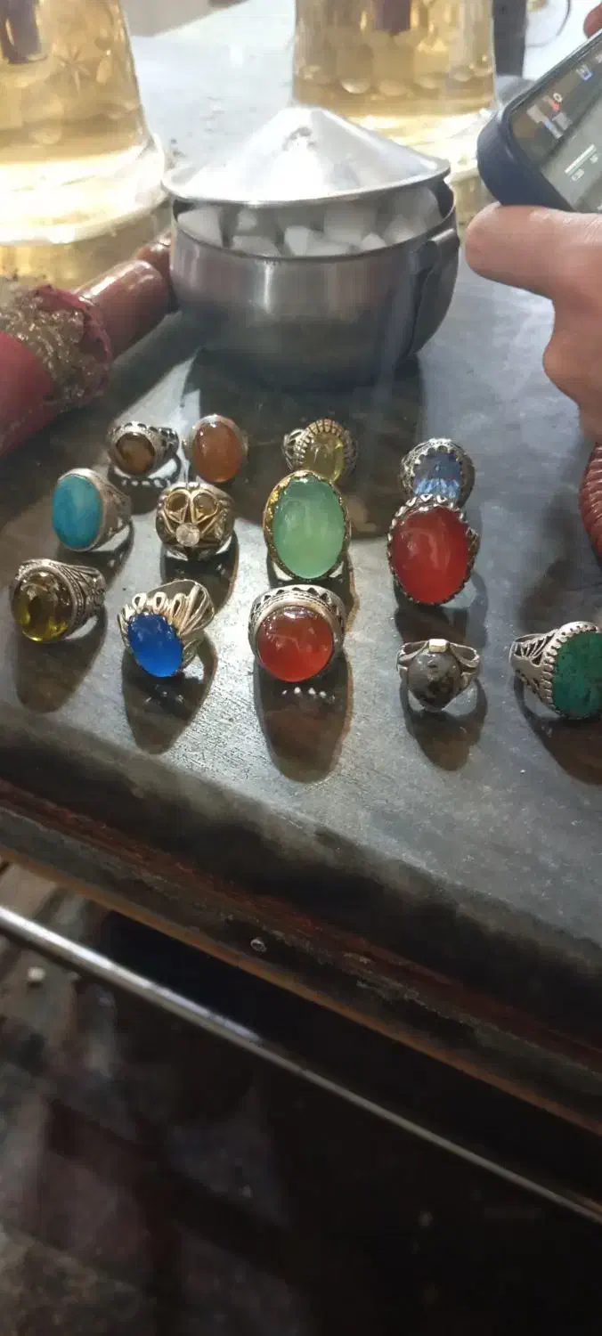 انگشترهای نقره|جواهرات|تبریز, |دیوار