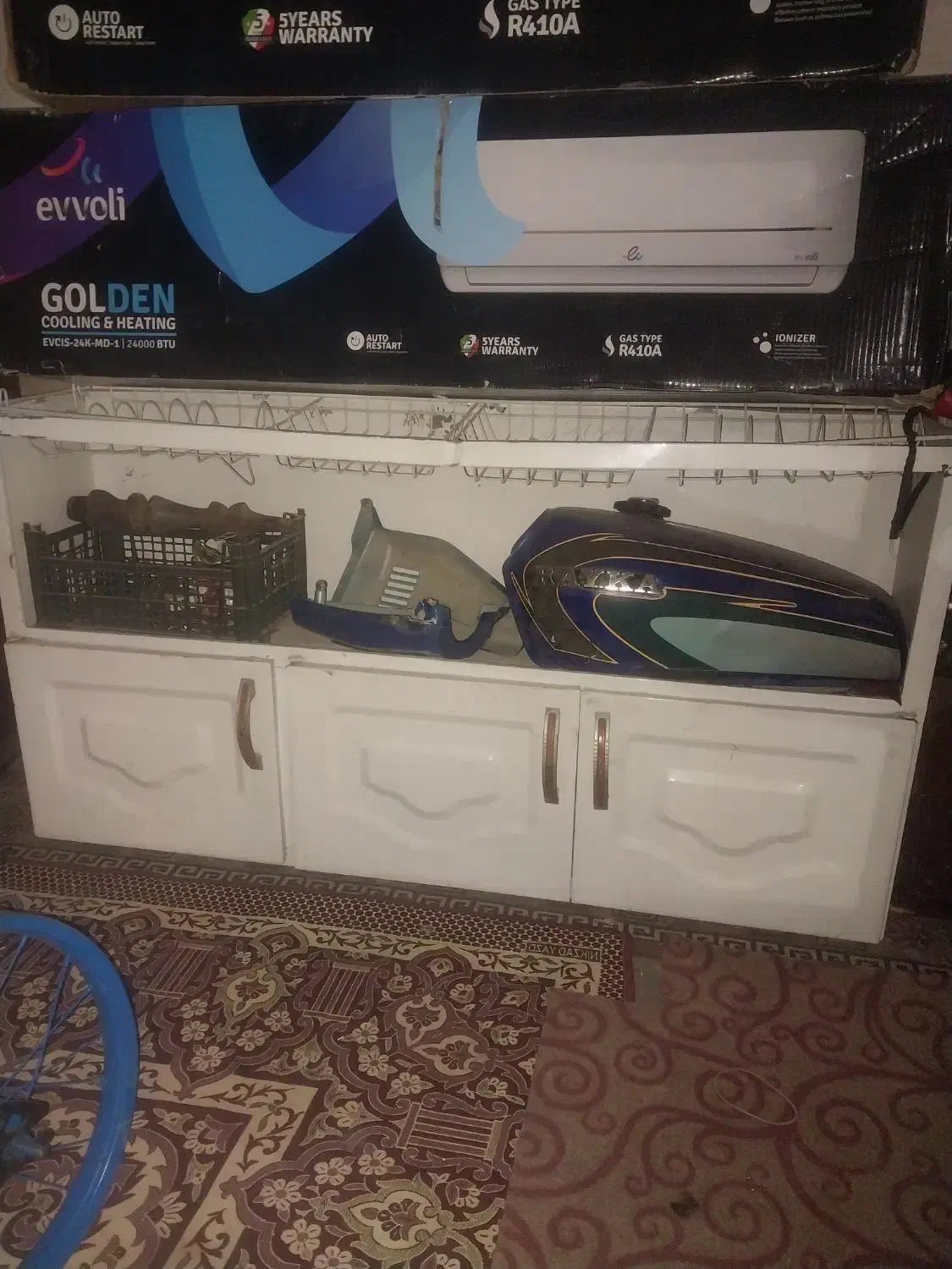 کابینت آب چکان|آب‌چکان و نظم‌دهنده ظروف|قم, علی آباد سعدگان|دیوار