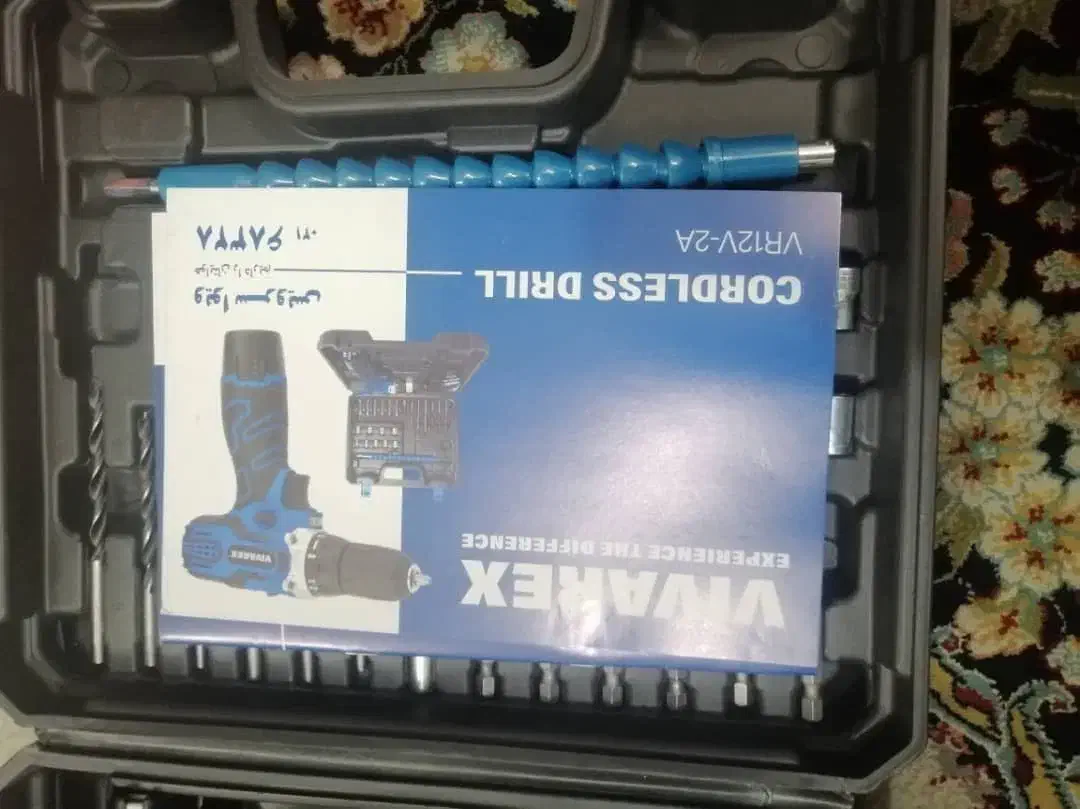 دریل شارژی مارک vivarex|ابزارآلات|اصفهان, الهیه|دیوار