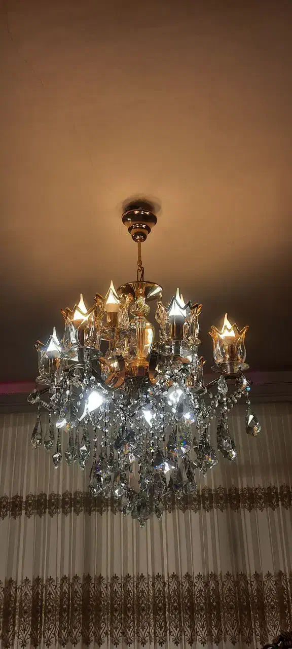 فروش لوستر کریستال|لوستر و چراغ آویز|بهارستان, |دیوار