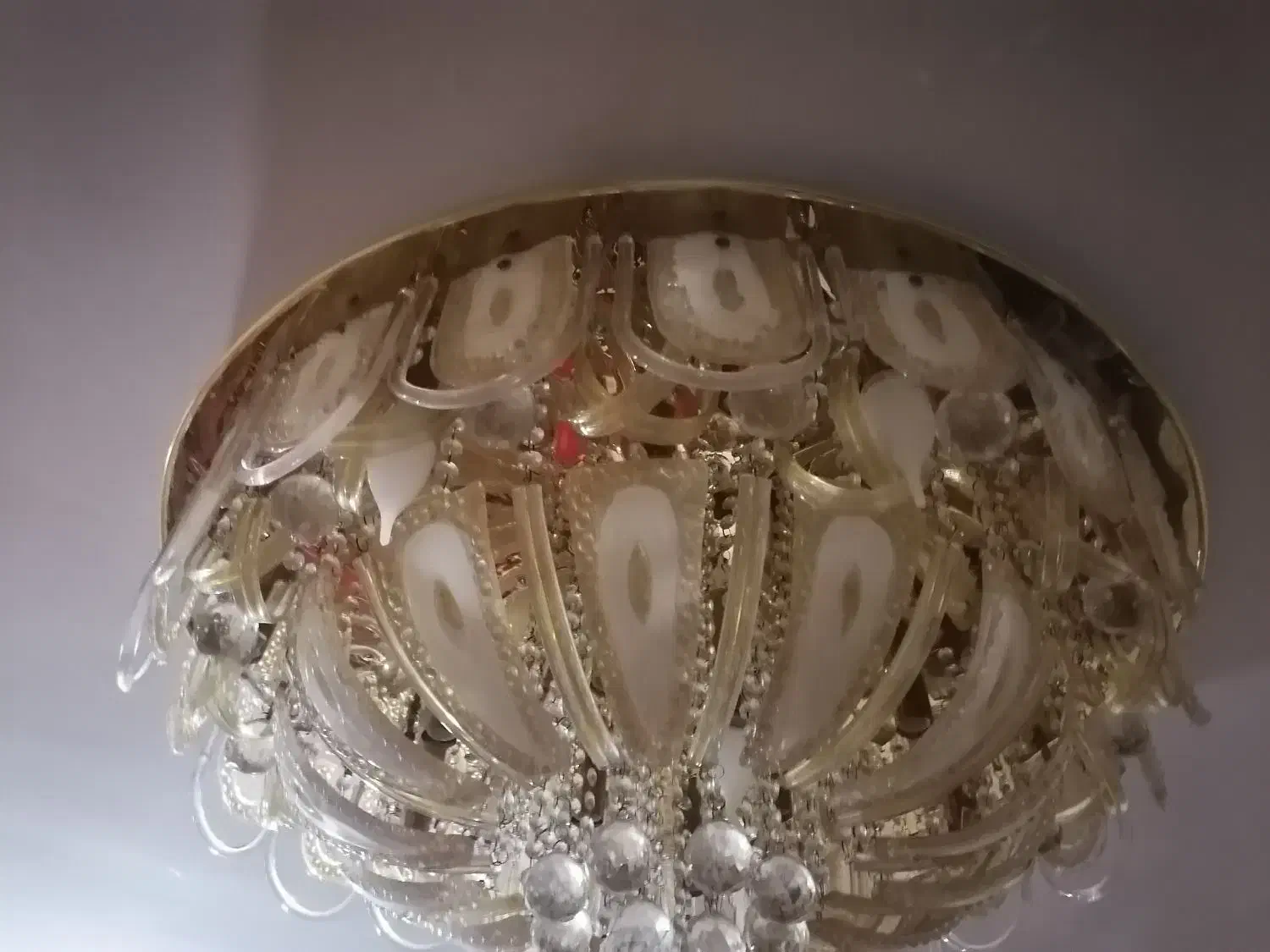 لوستر سقفی طلای و نقری|لوستر و چراغ آویز|تبریز, |دیوار